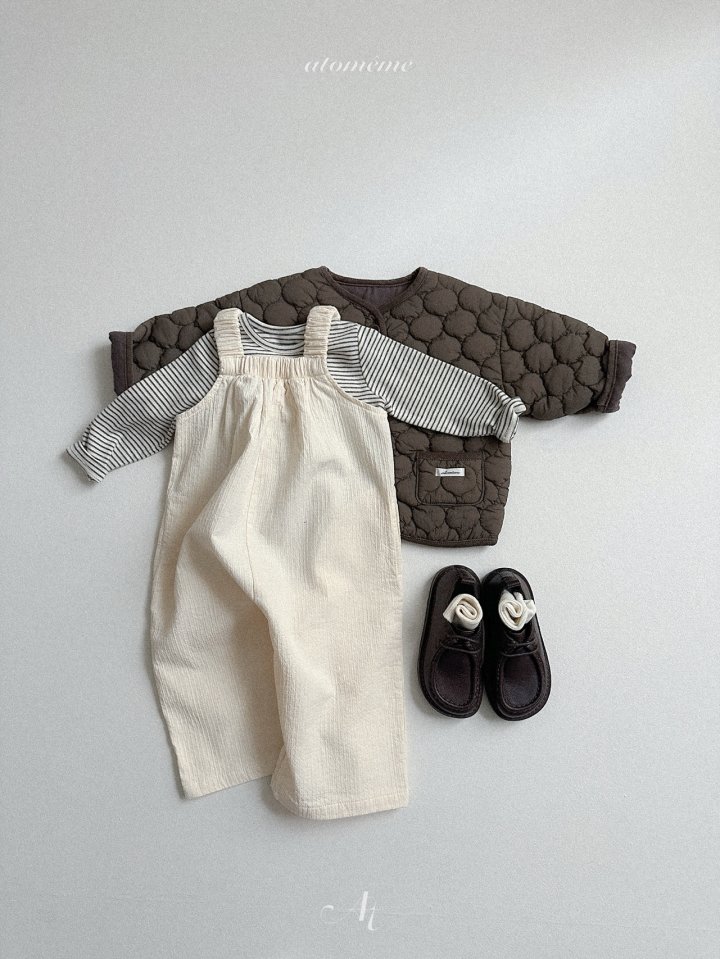 Atomeme - Korean Baby Fashion - #babyfashion - Iro Stripe Tee - 12