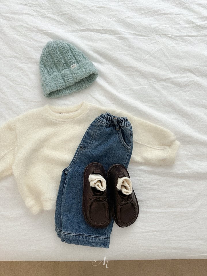 Atomeme - Korean Baby Fashion - #babyfashion - Creamy Beanie - 11