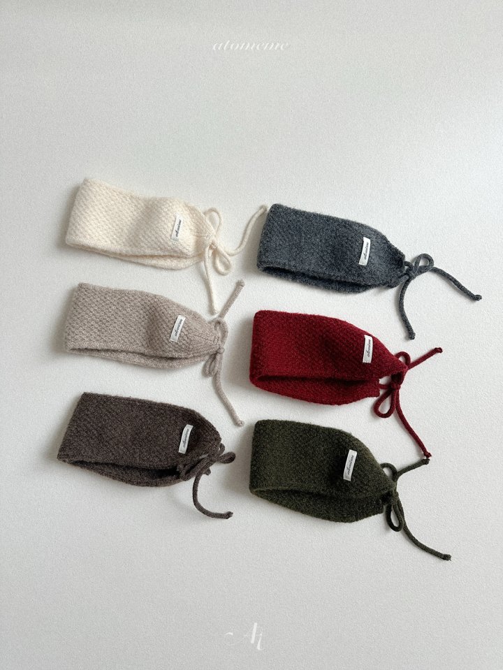 Atomeme - Korean Baby Fashion - #babyfashion - Knit Ear Cover - 2