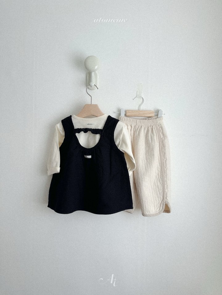 Atomeme - Korean Baby Fashion - #babyfashion - Peach Pants - 12