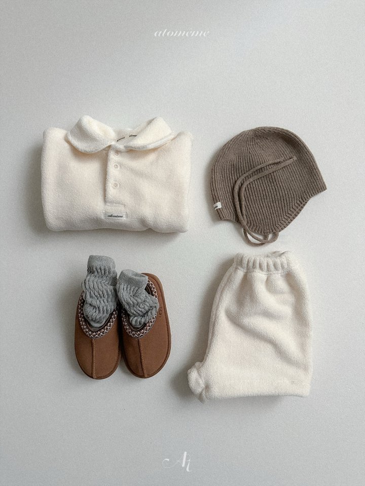 Atomeme - Korean Baby Fashion - #babyfashion - Stella Knit Bonnet - 11