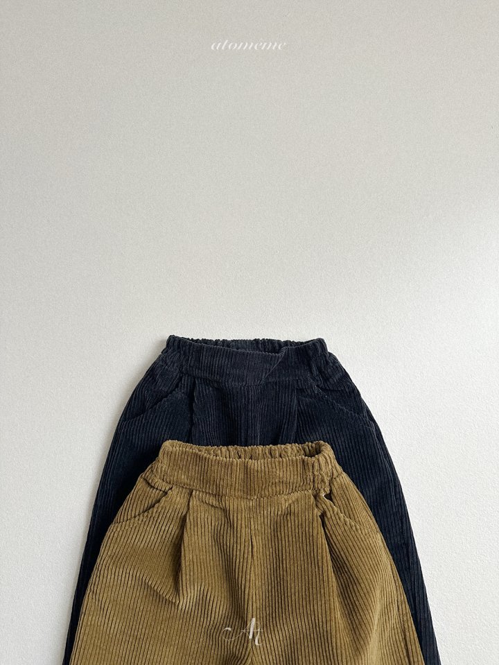 Atomeme - Korean Baby Fashion - #babyfashion - Nate Corduroy Pants - 6