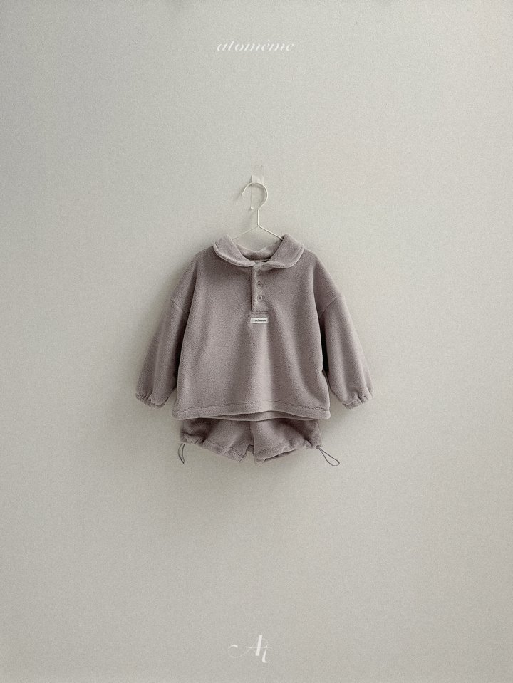 Atomeme - Korean Baby Fashion - #babyfever - Snow Collar Tee - 11