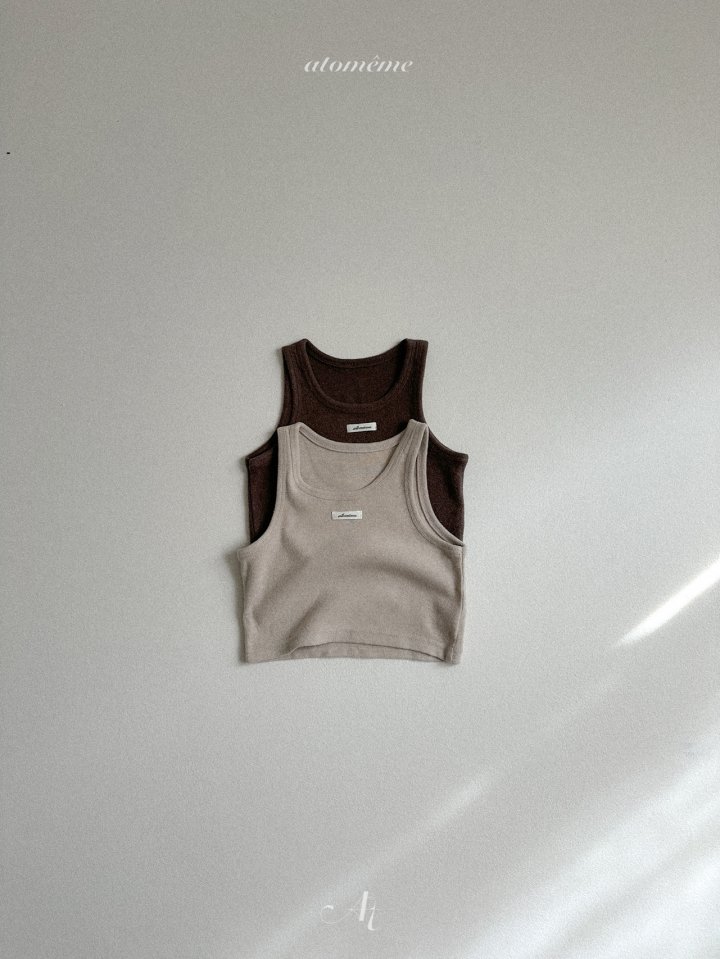 Atomeme - Korean Baby Fashion - #babyfever - Latte Vest - 6
