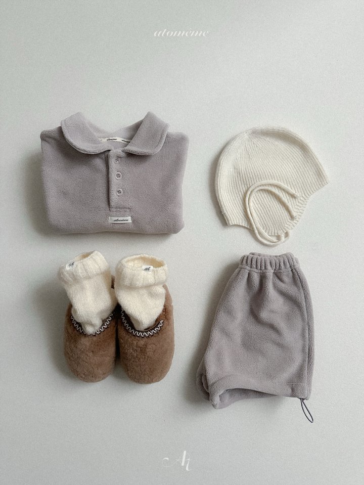 Atomeme - Korean Baby Fashion - #babyfever - Stella Knit Bonnet - 12