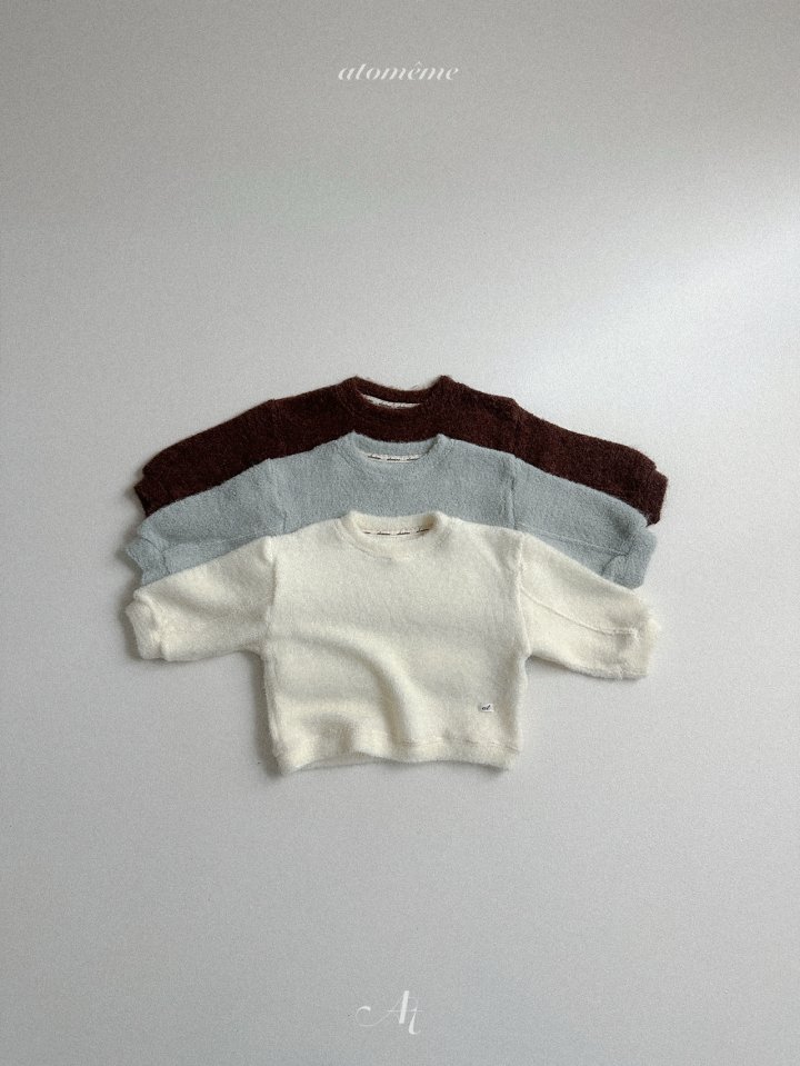 Atomeme - Korean Baby Fashion - #babyfever - Knit Sweatshirt - 9