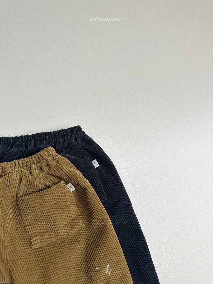 Atomeme - Korean Baby Fashion - #babyfever - Nate Corduroy Pants - 7