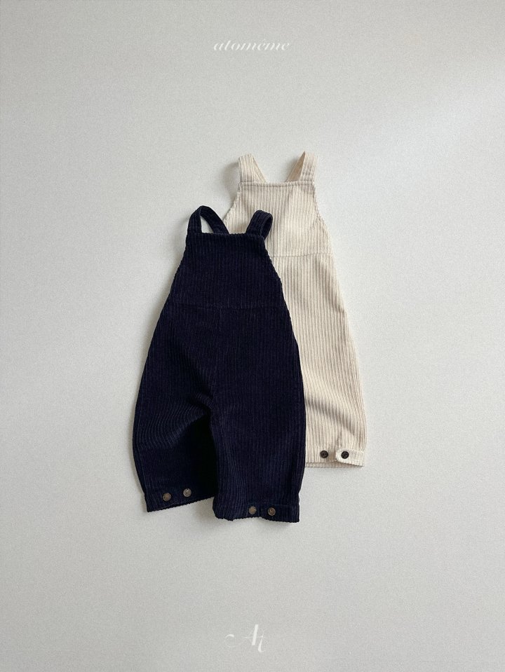 Atomeme - Korean Baby Fashion - #babyfever - Tiro Corduroy Overalls