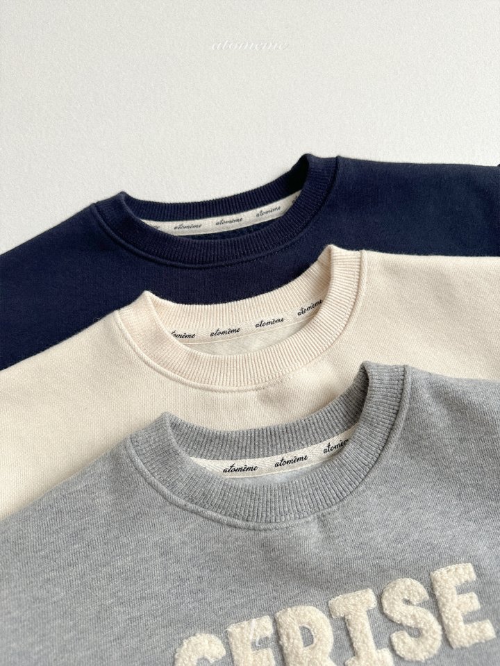 Atomeme - Korean Baby Fashion - #babygirlfashion - Boucle Sweatshirt - 5