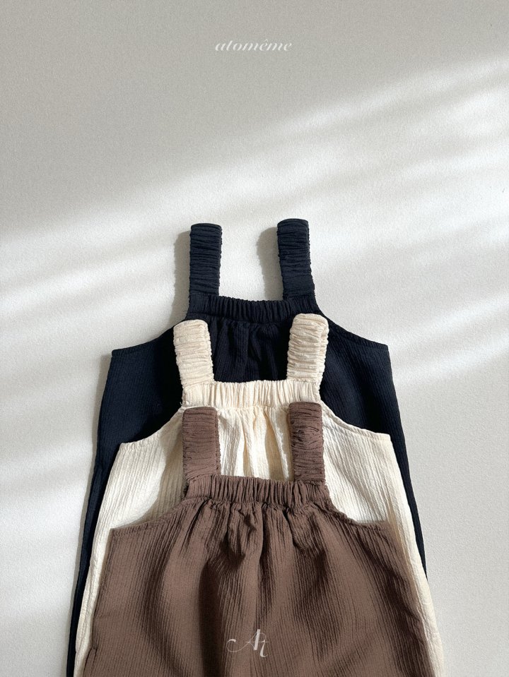 Atomeme - Korean Baby Fashion - #babygirlfashion - Winter Berry Overalls