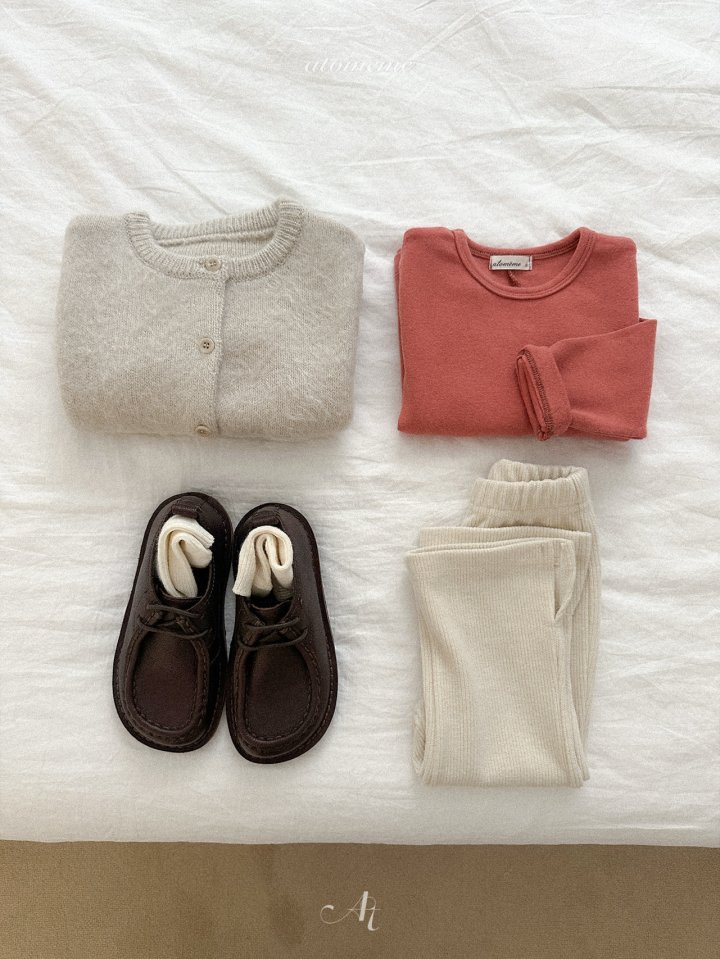 Atomeme - Korean Baby Fashion - #babygirlfashion - Miel Slit Tee - 11