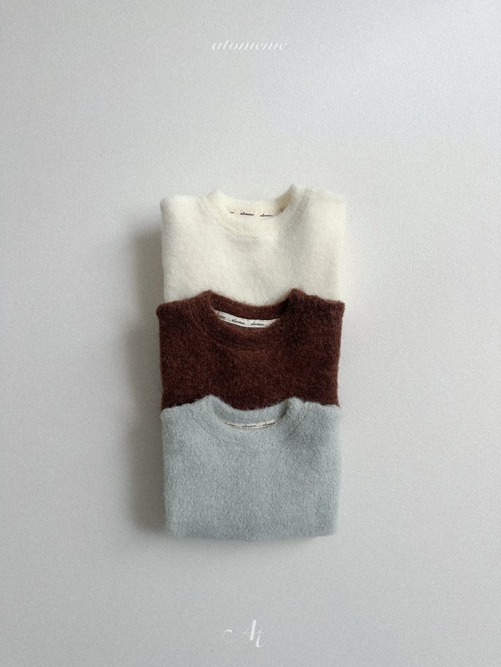 Atomeme - Korean Baby Fashion - #babygirlfashion - Knit Sweatshirt - 10