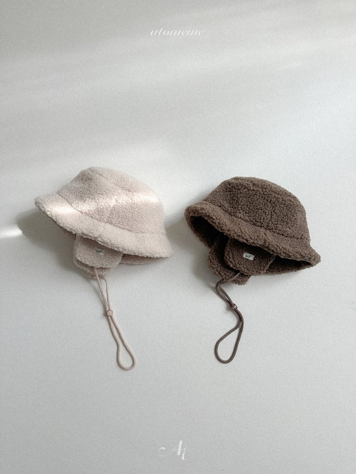 Atomeme - Korean Baby Fashion - #babylifestyle - Fleece Bucket Hat - 7
