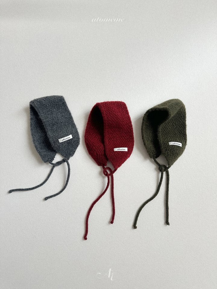 Atomeme - Korean Baby Fashion - #babylifestyle - Knit Ear Cover - 5