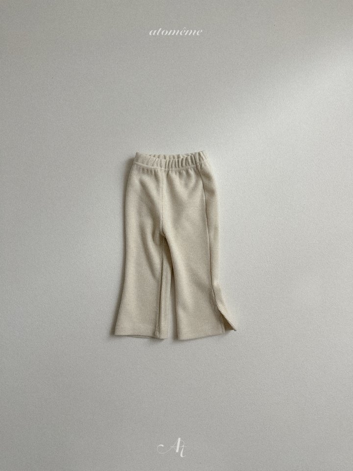 Atomeme - Korean Baby Fashion - #babygirlfashion - Slit Pants - 4