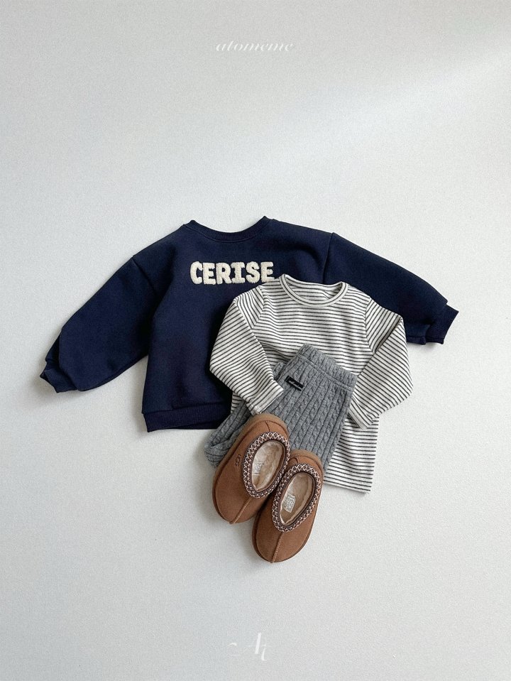 Atomeme - Korean Baby Fashion - #babyoninstagram - May Knit Pants - 11