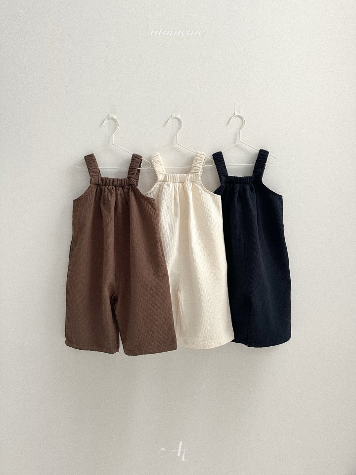 Atomeme - Korean Baby Fashion - #babyoninstagram - Winter Berry Overalls - 3