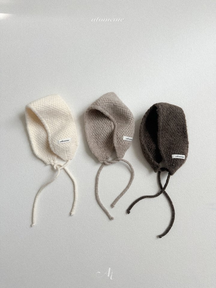 Atomeme - Korean Baby Fashion - #babyoninstagram - Knit Ear Cover - 6