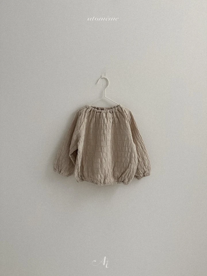 Atomeme - Korean Baby Fashion - #babyoninstagram - Volume Blouse - 6