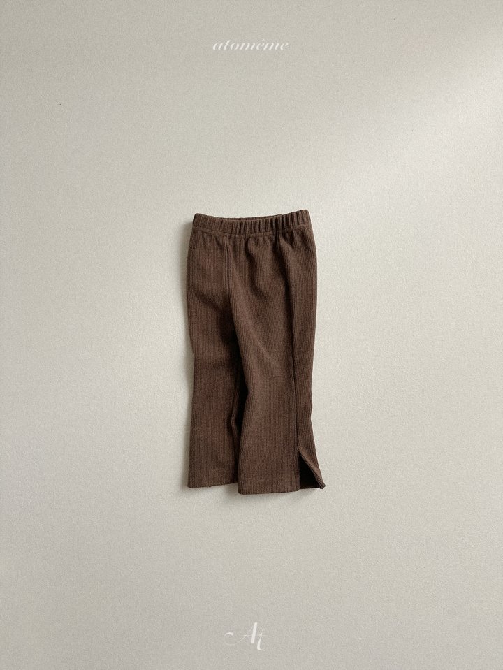 Atomeme - Korean Baby Fashion - #babyoninstagram - Slit Pants - 5
