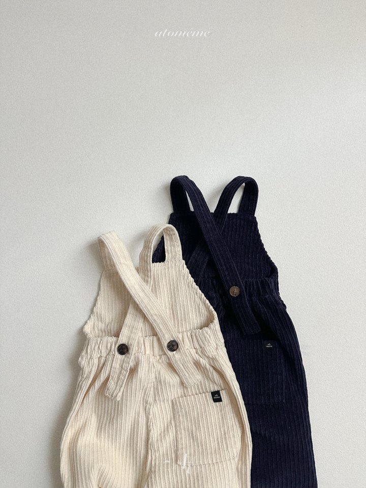 Atomeme - Korean Baby Fashion - #babylifestyle - Tiro Corduroy Overalls - 4