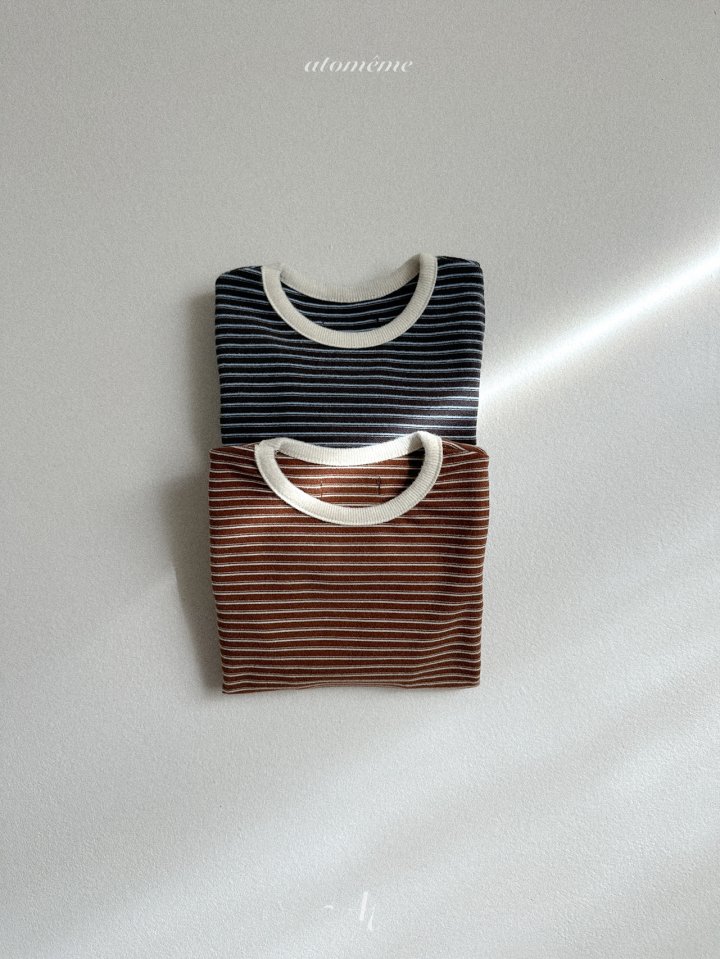 Atomeme - Korean Baby Fashion - #babyoninstagram - Koha Stripe Tee