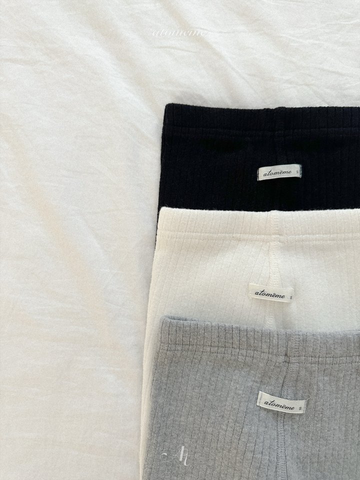 Atomeme - Korean Baby Fashion - #babyootd - Winter Ribbed Leggings - 10