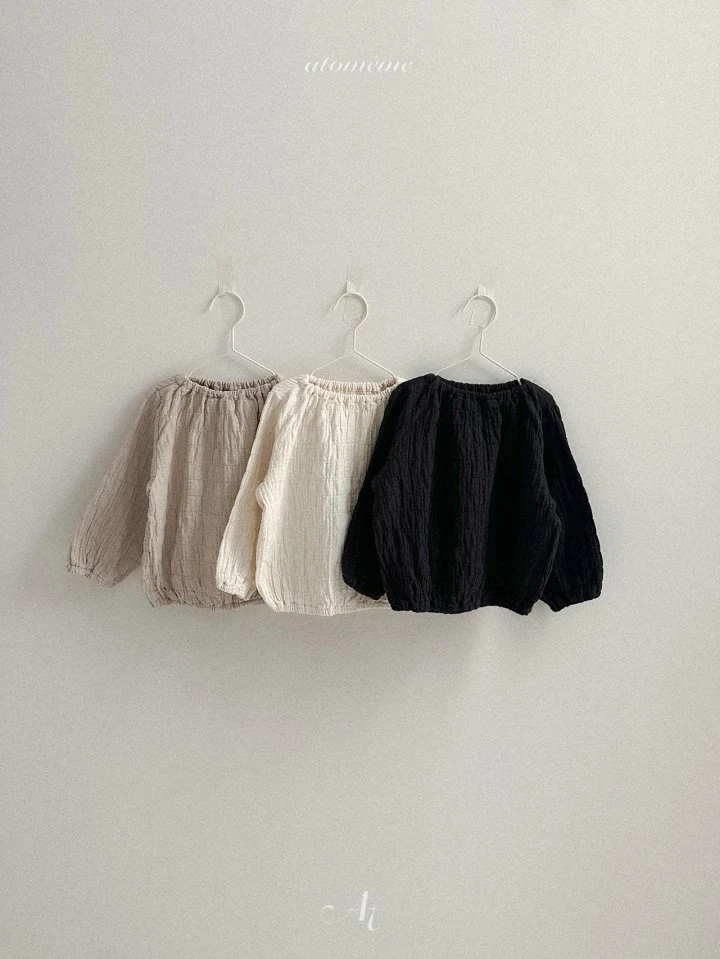 Atomeme - Korean Baby Fashion - #babyootd - Volume Blouse - 7