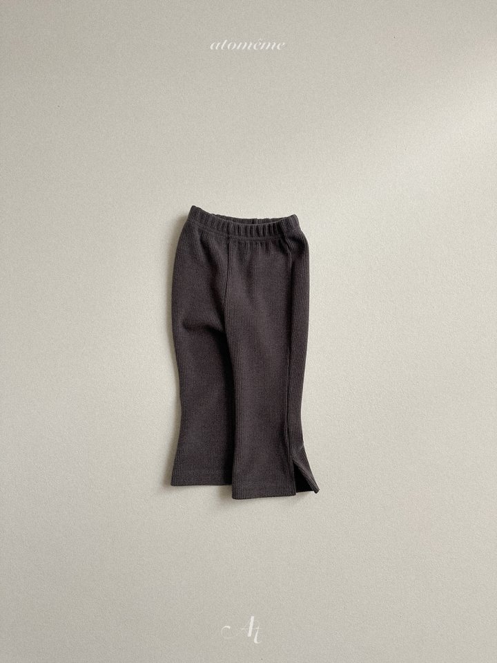 Atomeme - Korean Baby Fashion - #babyootd - Slit Pants - 6