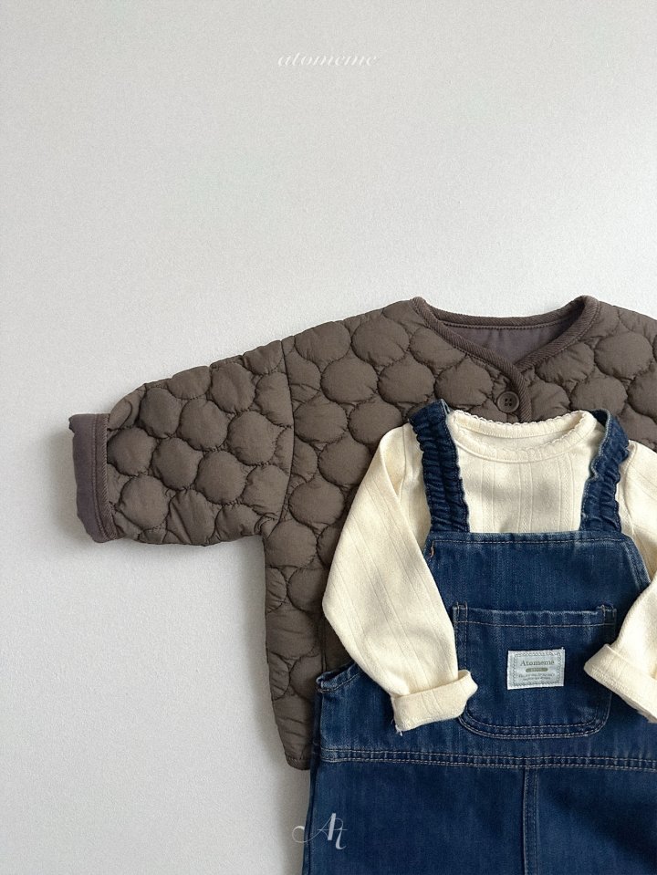 Atomeme - Korean Baby Fashion - #babyoutfit - Eyelet Tee - 12