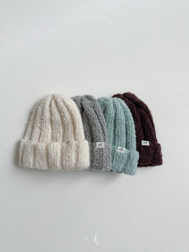 Atomeme - Korean Baby Fashion - #babyoutfit - Creamy Beanie - 2