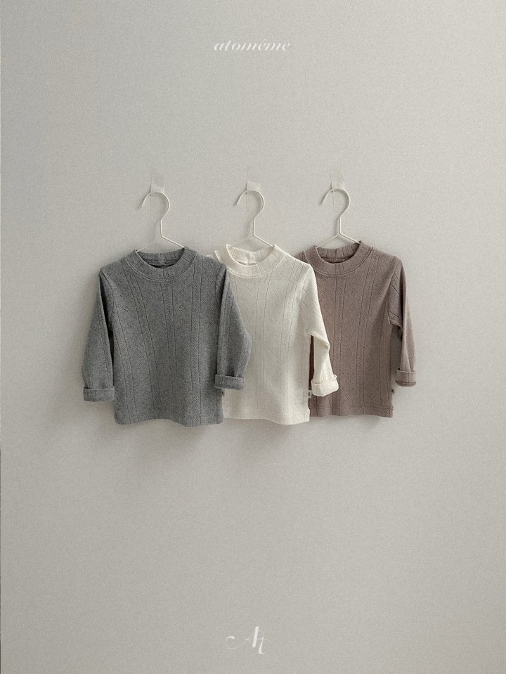 Atomeme - Korean Baby Fashion - #babyoutfit - Herve Turtleneck Tee - 7
