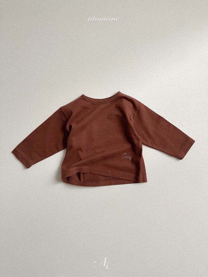 Atomeme - Korean Baby Fashion - #babyoutfit - Ursus Embroidered Tee - 6