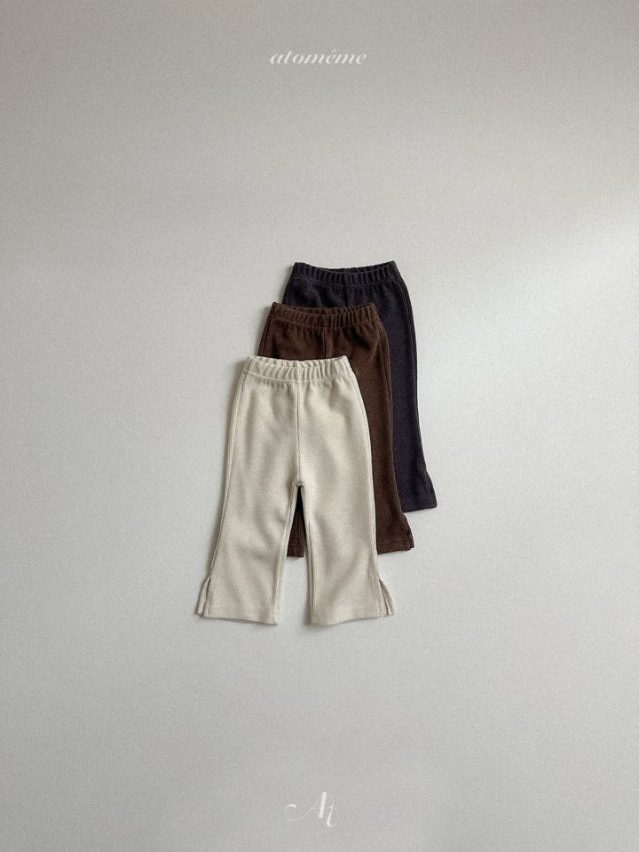 Atomeme - Korean Baby Fashion - #babyoutfit - Slit Pants - 7