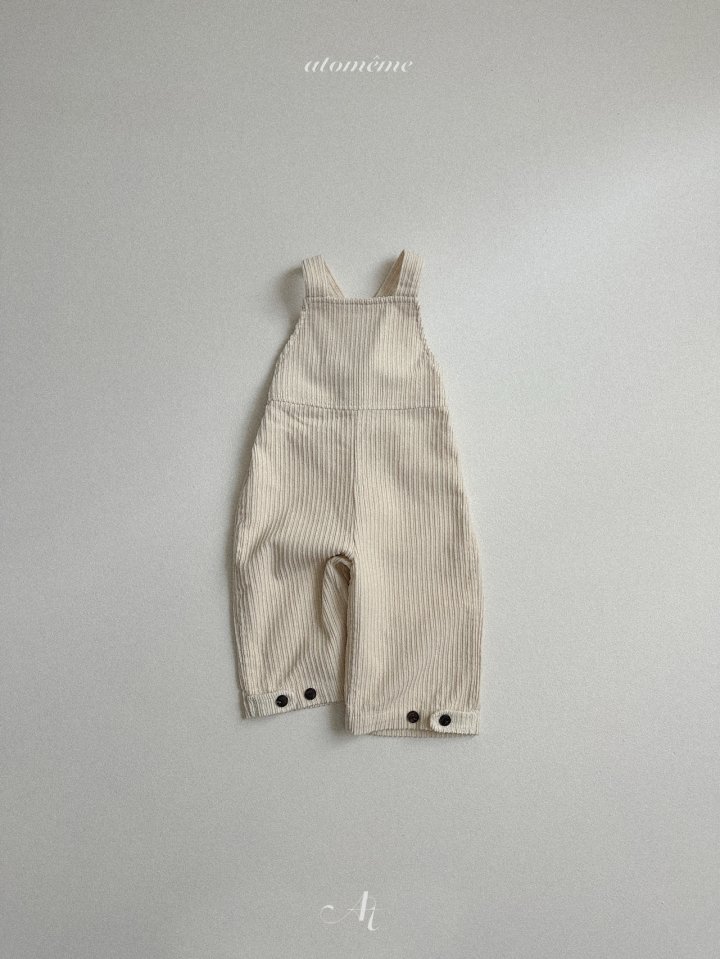 Atomeme - Korean Baby Fashion - #babyoutfit - Tiro Corduroy Overalls - 6