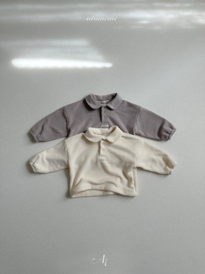 Atomeme - Korean Baby Fashion - #babywear - Snow Collar Tee - 3