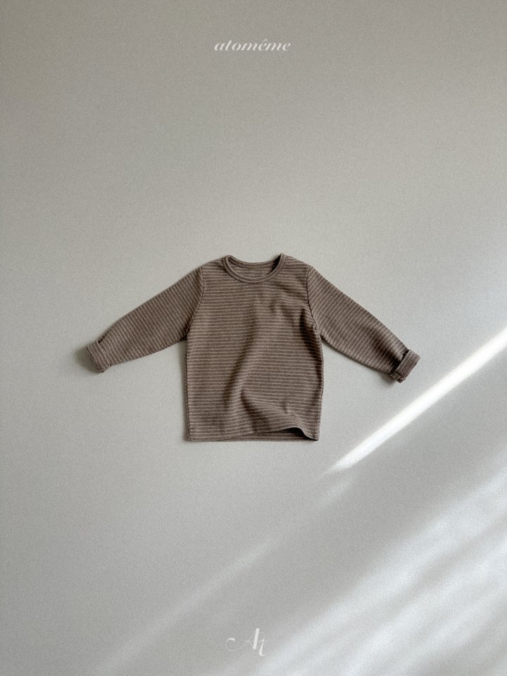 Atomeme - Korean Baby Fashion - #babywear - Iro Stripe Tee - 5
