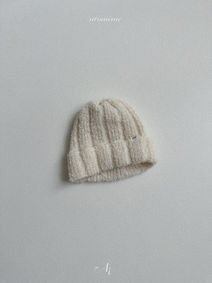 Atomeme - Korean Baby Fashion - #babyoutfit - Creamy Beanie - 4