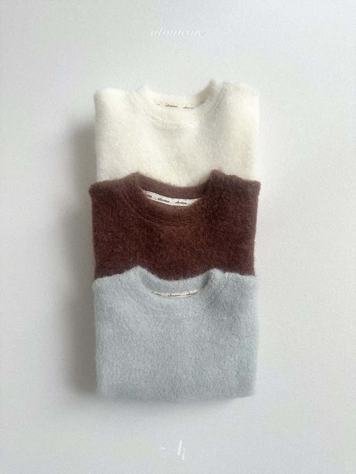 Atomeme - Korean Baby Fashion - #babywear - Knit Sweatshirt