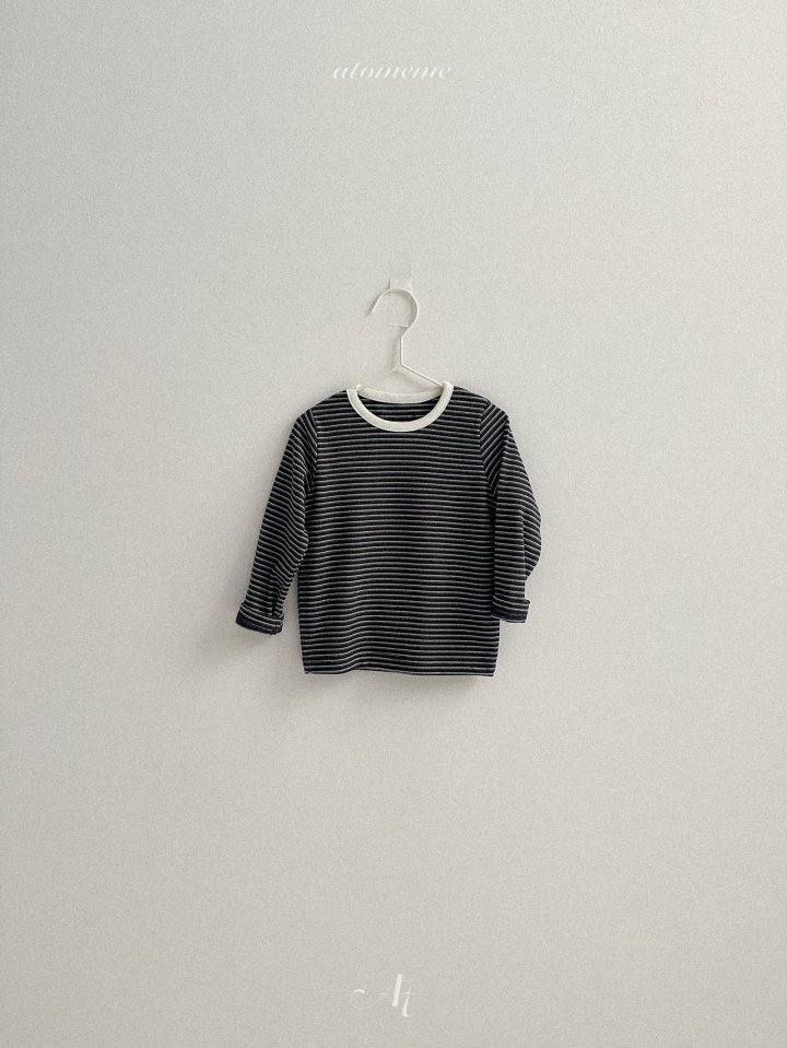 Atomeme - Korean Baby Fashion - #babywear - Koha Stripe Tee - 5