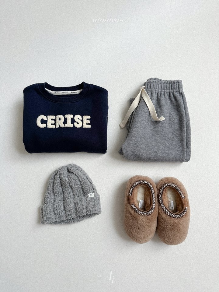 Atomeme - Korean Baby Fashion - #onlinebabyboutique - Boucle Sweatshirt - 12