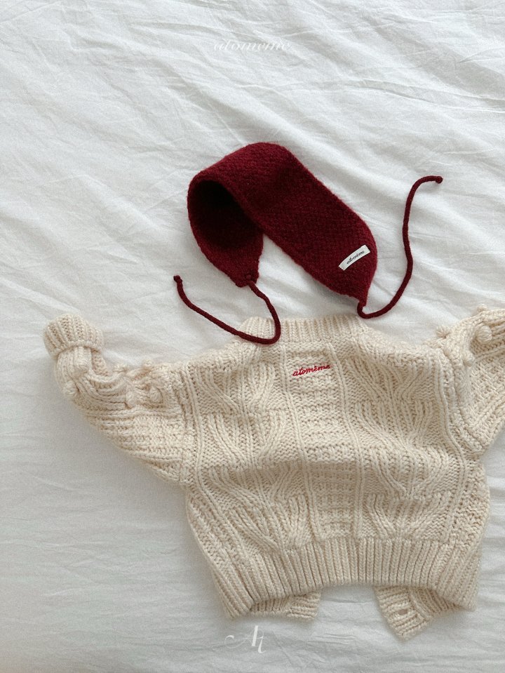 Atomeme - Korean Baby Fashion - #onlinebabyboutique - Knit Ear Cover - 11