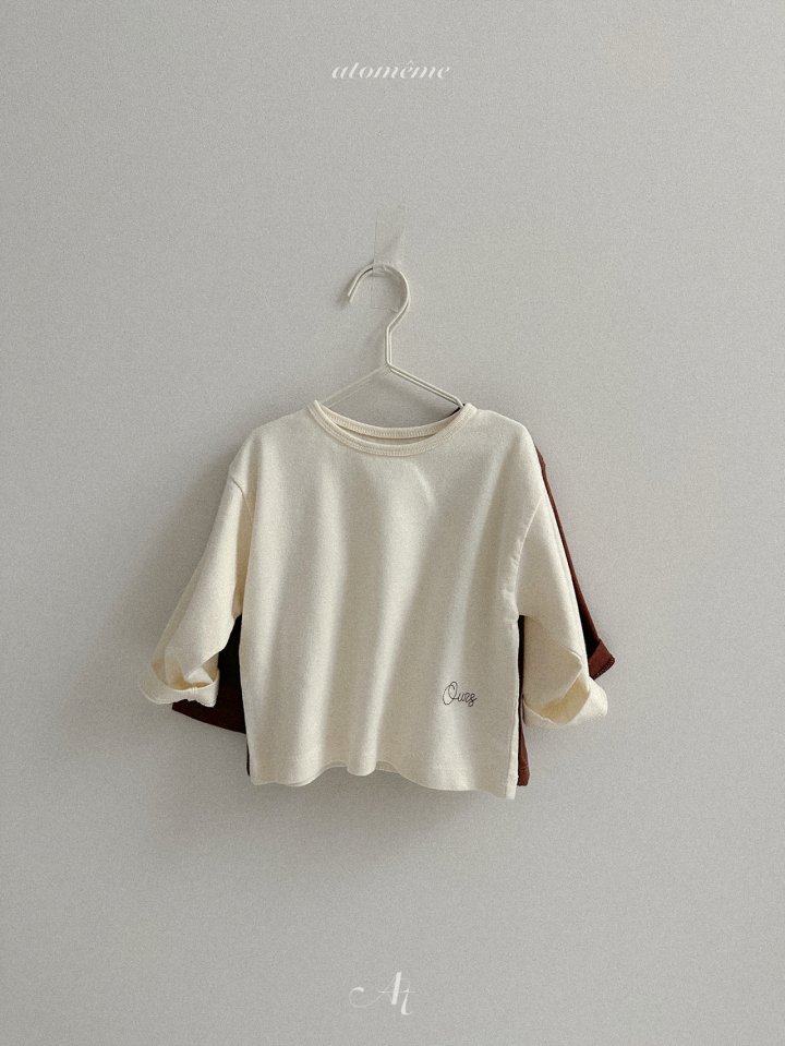 Atomeme - Korean Baby Fashion - #onlinebabyboutique - Ursus Embroidered Tee - 8