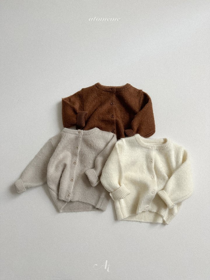 Atomeme - Korean Baby Fashion - #onlinebabyboutique - Brush Cardigan - 8