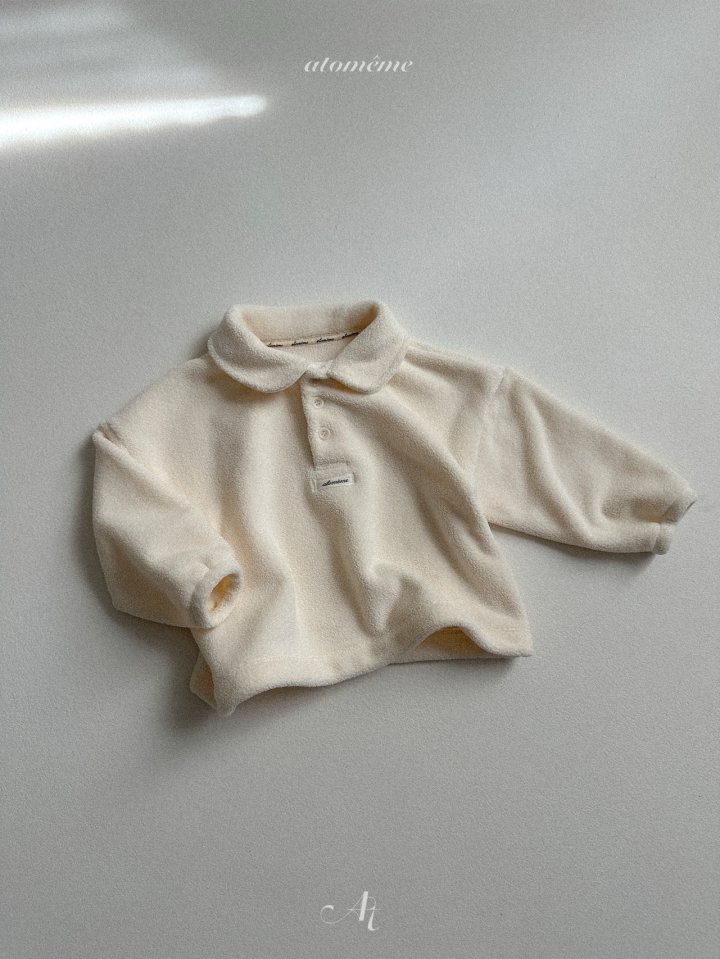 Atomeme - Korean Baby Fashion - #onlinebabyshop - Snow Collar Tee - 5