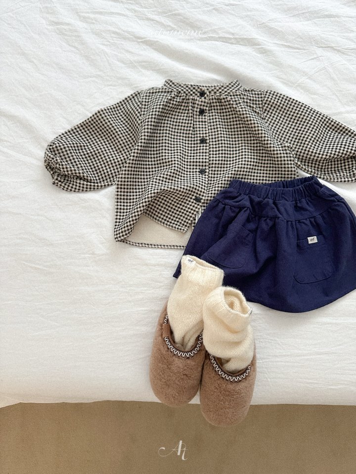 Atomeme - Korean Baby Fashion - #onlinebabyshop - Pocket Skirt - 11