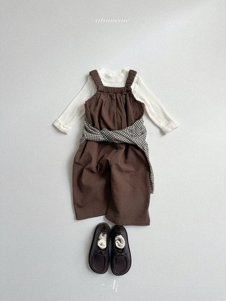 Atomeme - Korean Baby Fashion - #onlinebabyshop - Winter Berry Overalls - 9