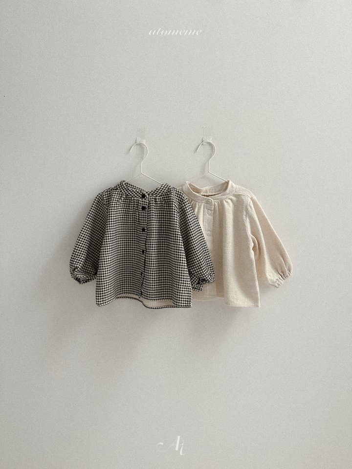 Atomeme - Korean Baby Fashion - #onlinebabyshop - Eton Blouse - 3