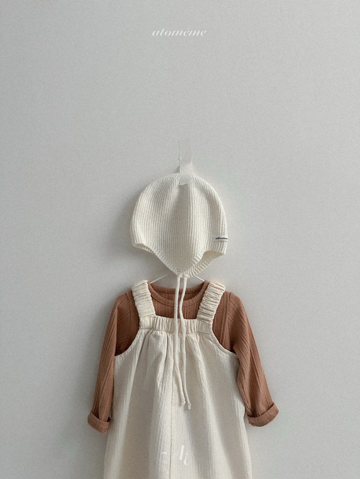 Atomeme - Korean Baby Fashion - #onlinebabyshop - Stella Knit Bonnet - 6