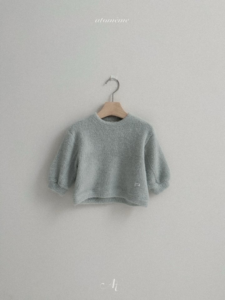 Atomeme - Korean Baby Fashion - #onlinebabyshop - Knit Sweatshirt - 3